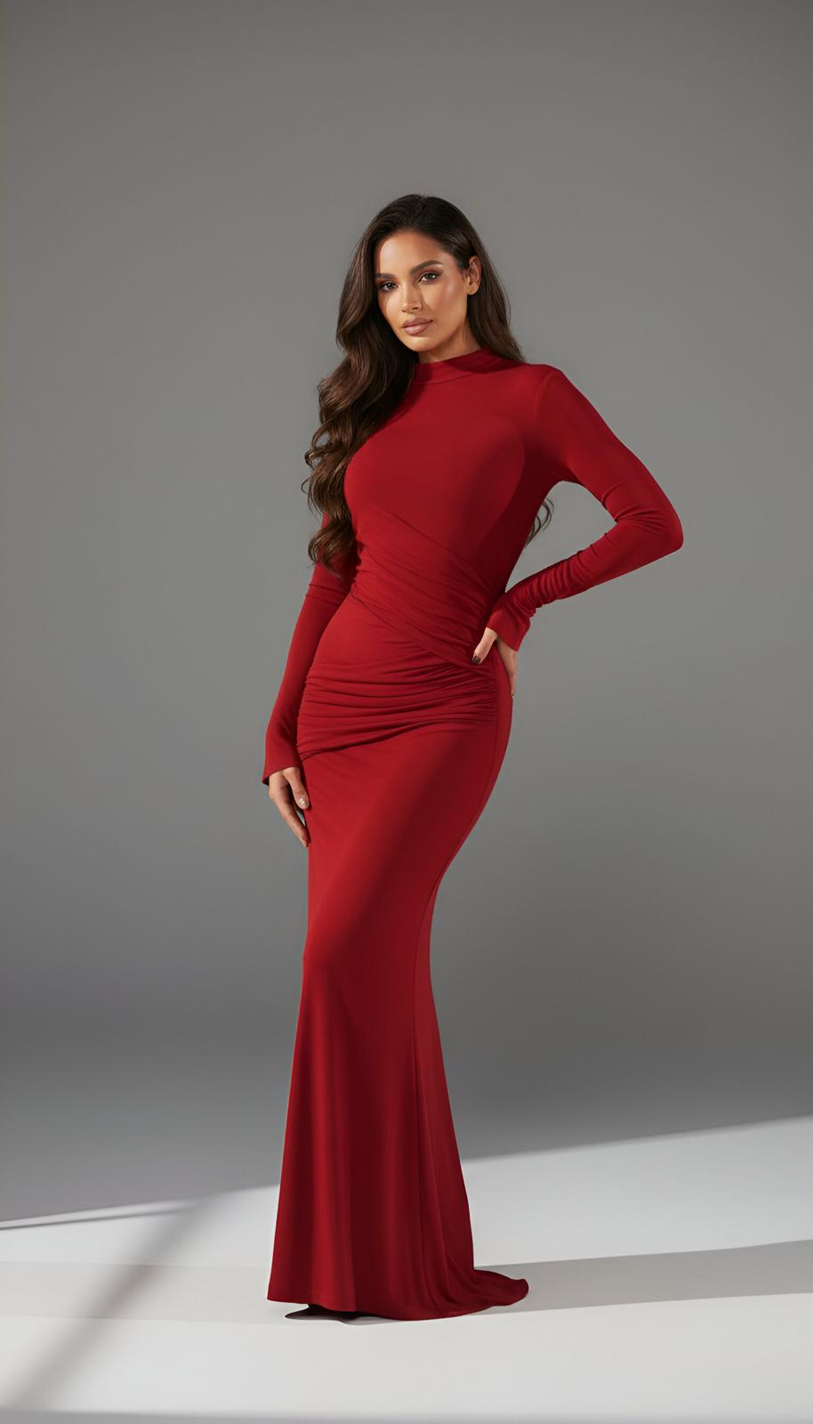 The Scarlet Grace Gown