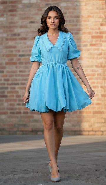 Bubble Mini Dress