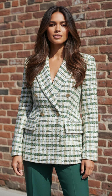 royal knitted blazer