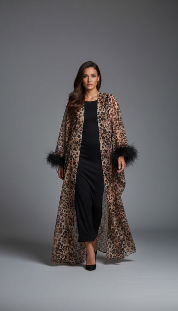 Tiger Feather Abaya
